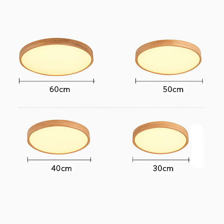 Modern Wooden Ceiling Light 4