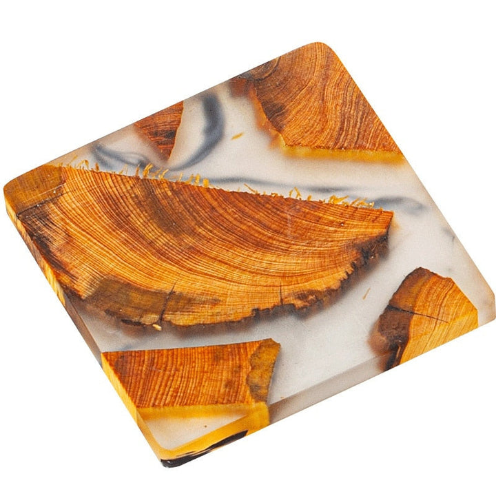 Pine Resin Drink Coasters