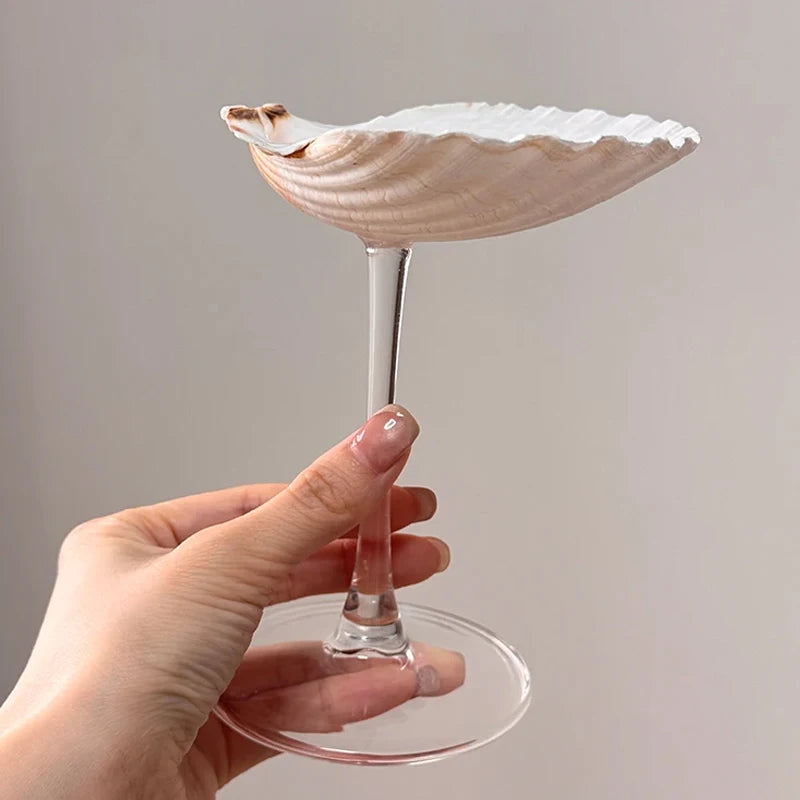 Natural Shell Wine Glass 14