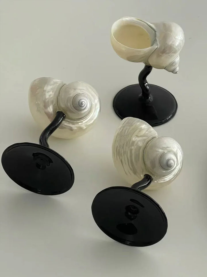 Natural Shell Wine Glass 3