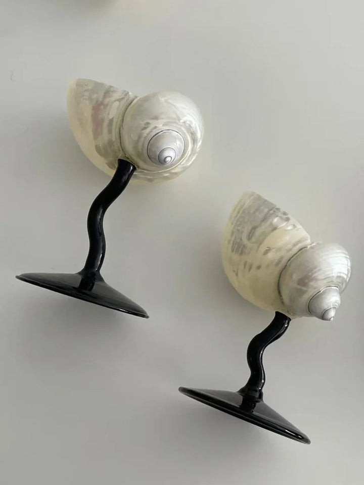 Natural Shell Wine Glass 4