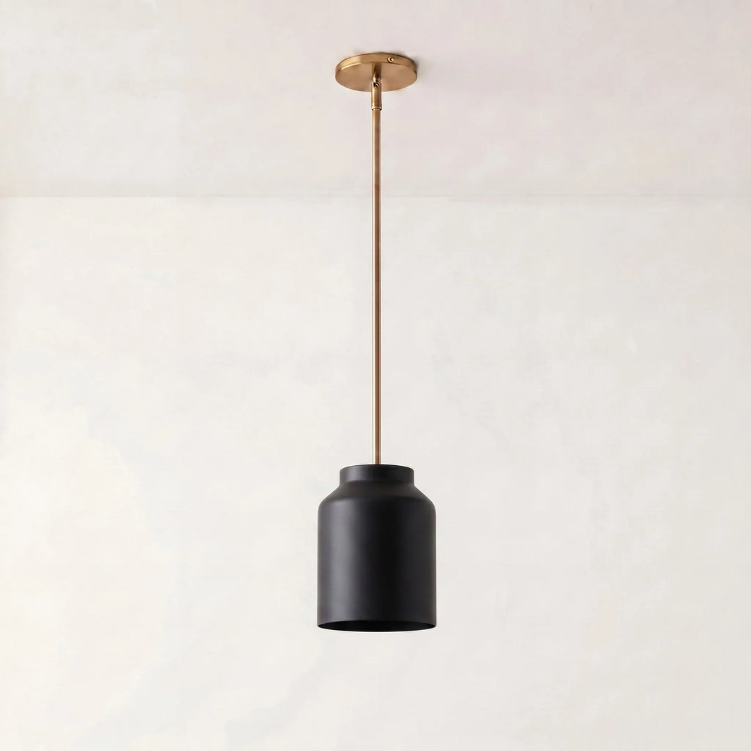 Nordic Matte Metal Pendant