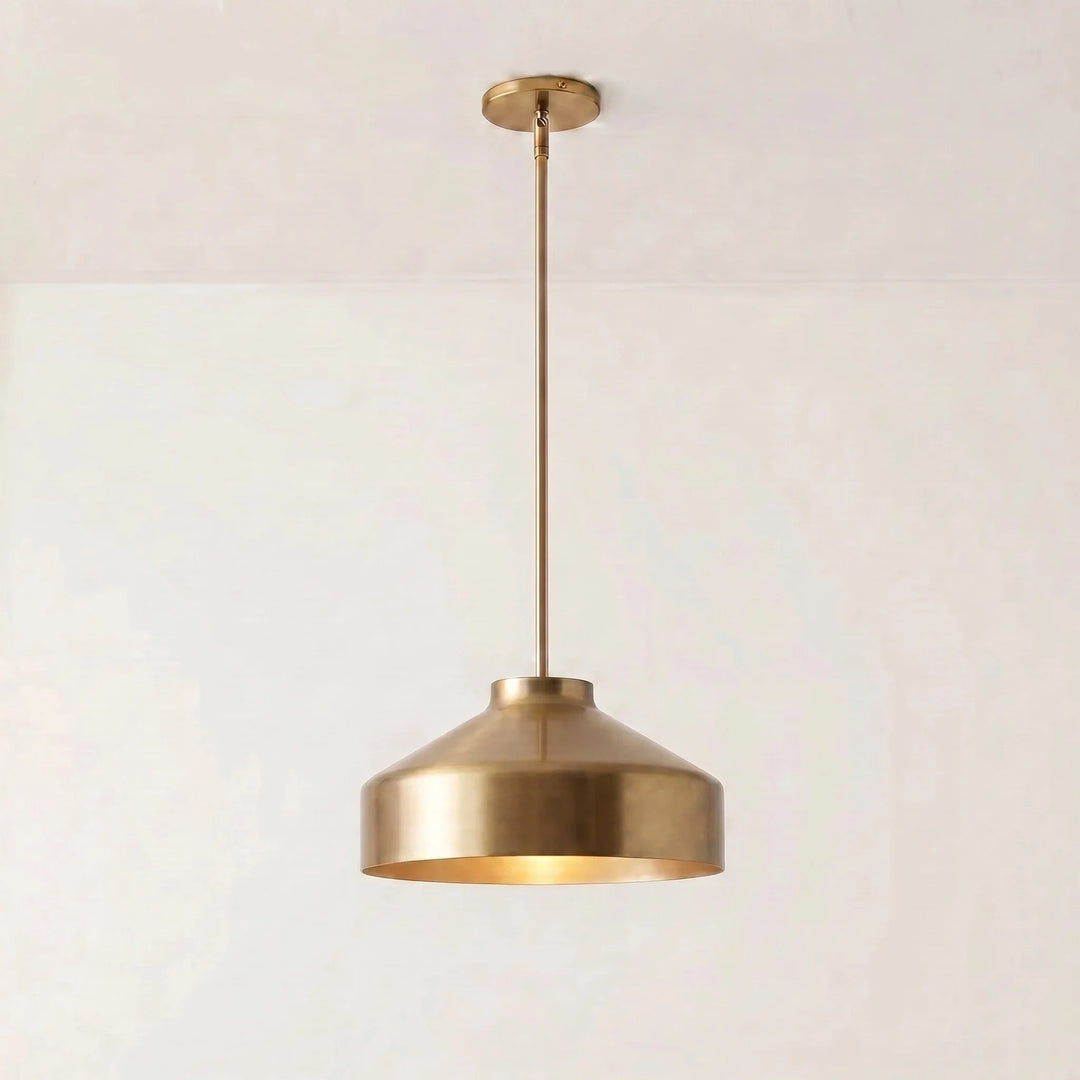 Nordic Matte Metal Pendant