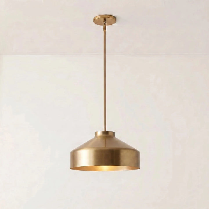 Nordic Matte Metal Pendant