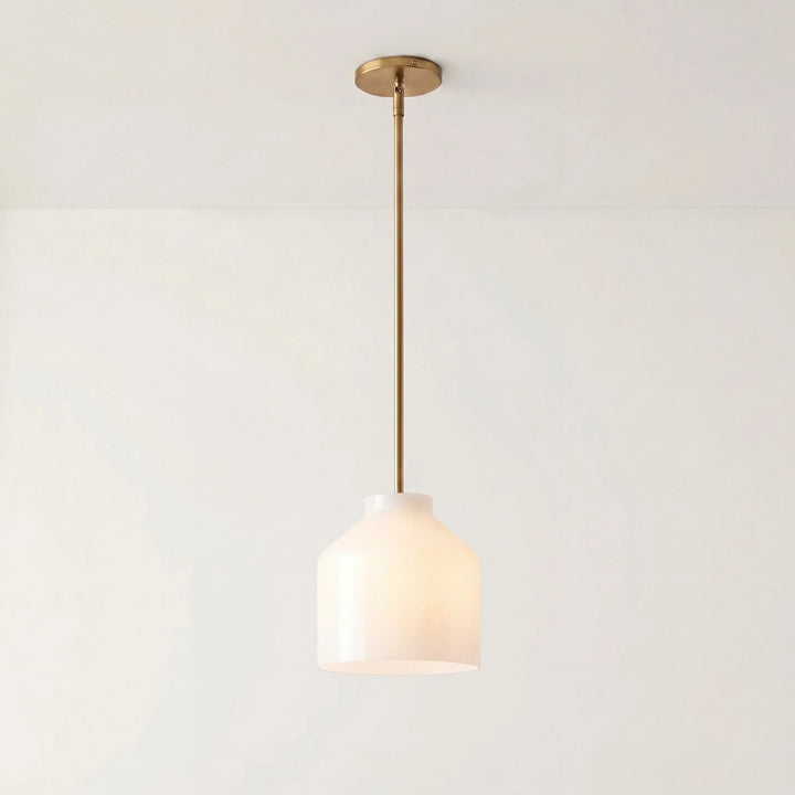 Nordic Matte Metal Pendant