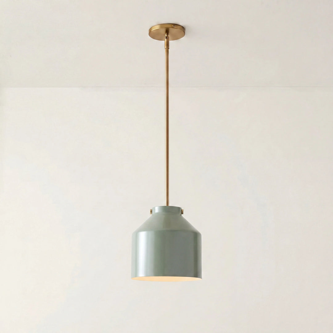 Nordic Matte Metal Pendant