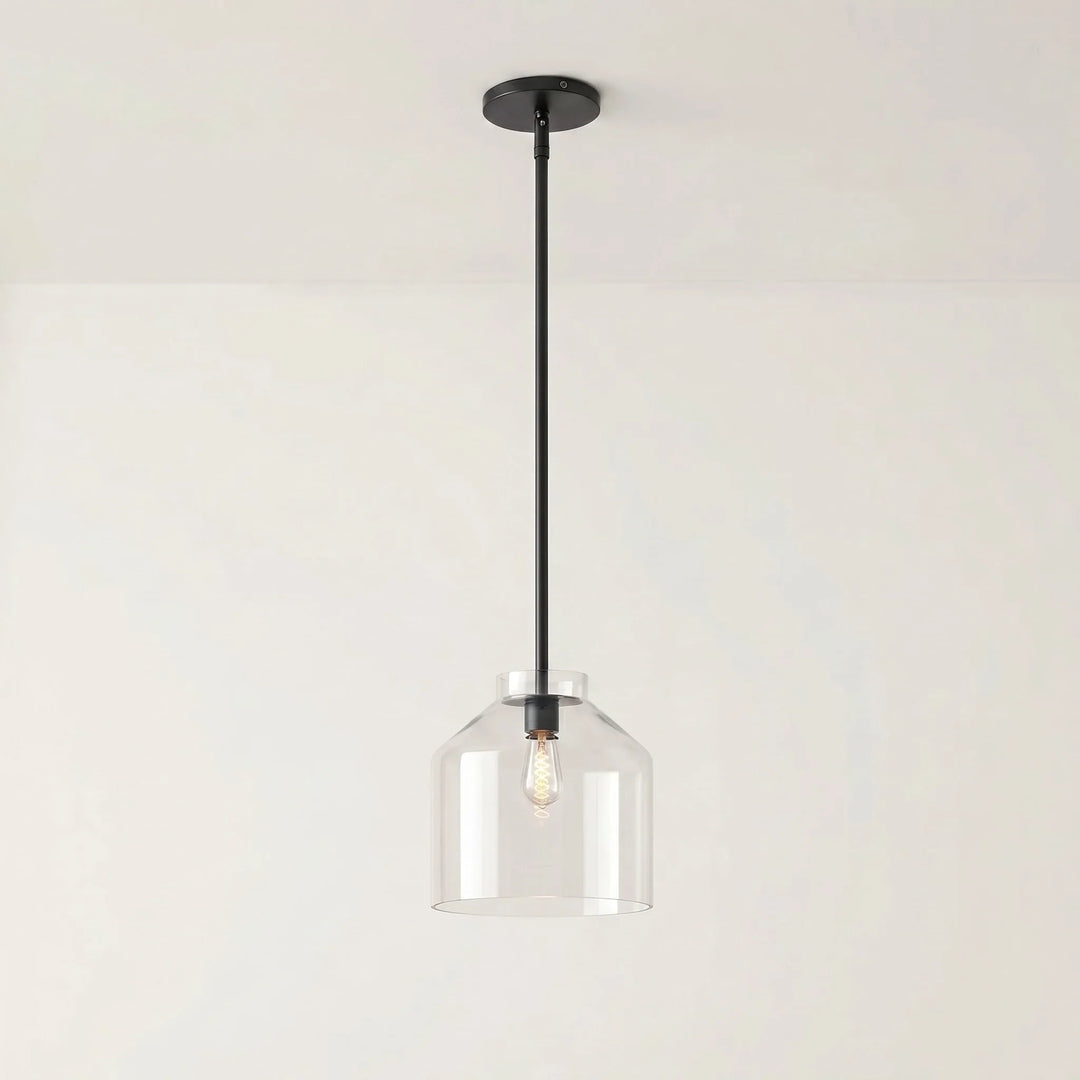 Nordic Matte Metal Pendant