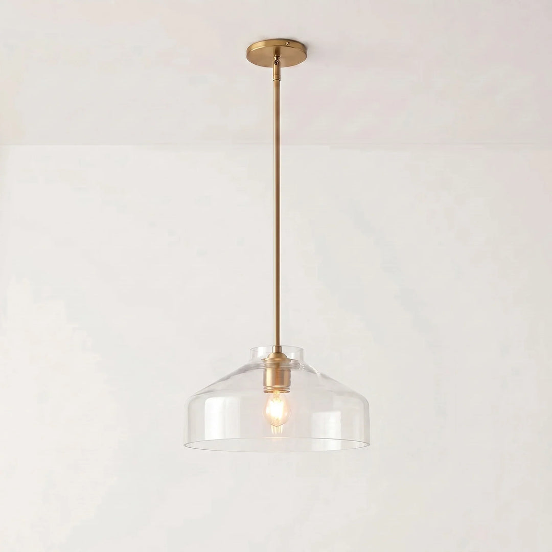 Nordic Matte Metal Pendant