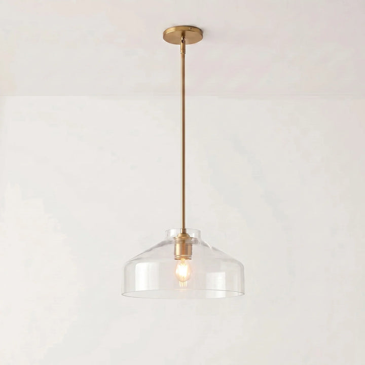 Nordic Matte Metal Pendant