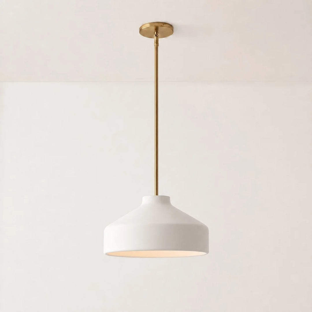 Nordic Matte Metal Pendant