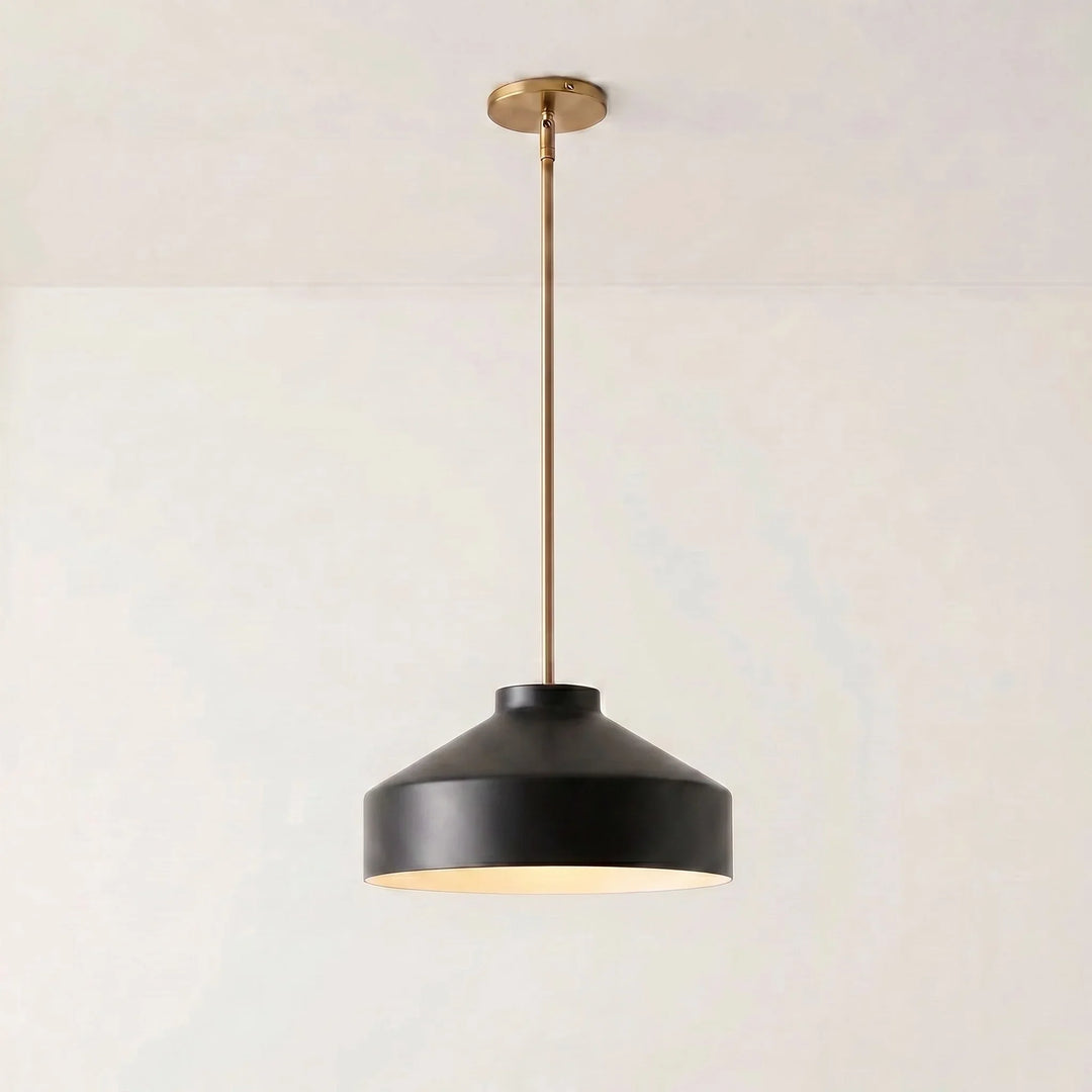 Nordic Matte Metal Pendant
