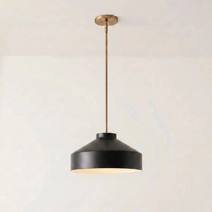 Nordic Matte Metal Pendant