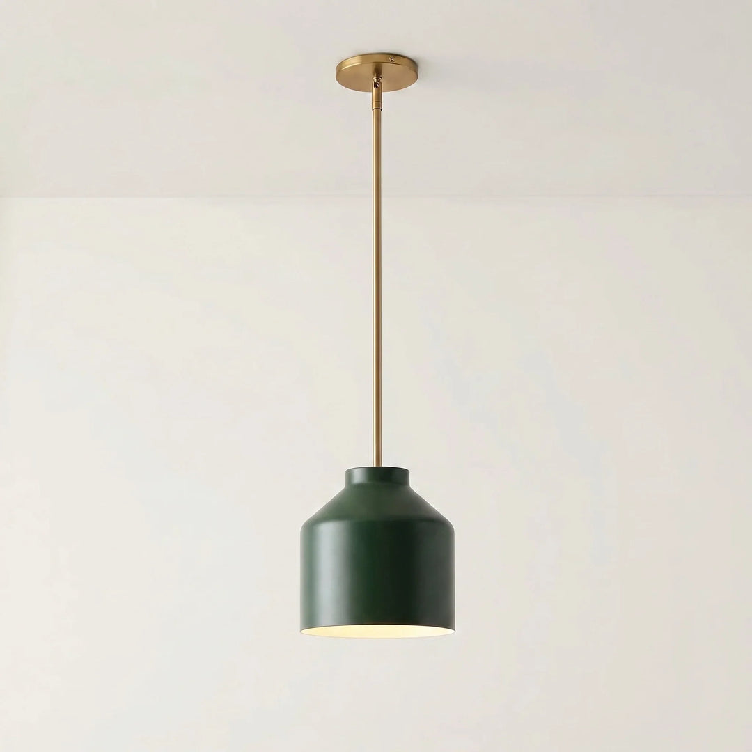 Nordic Matte Metal Pendant