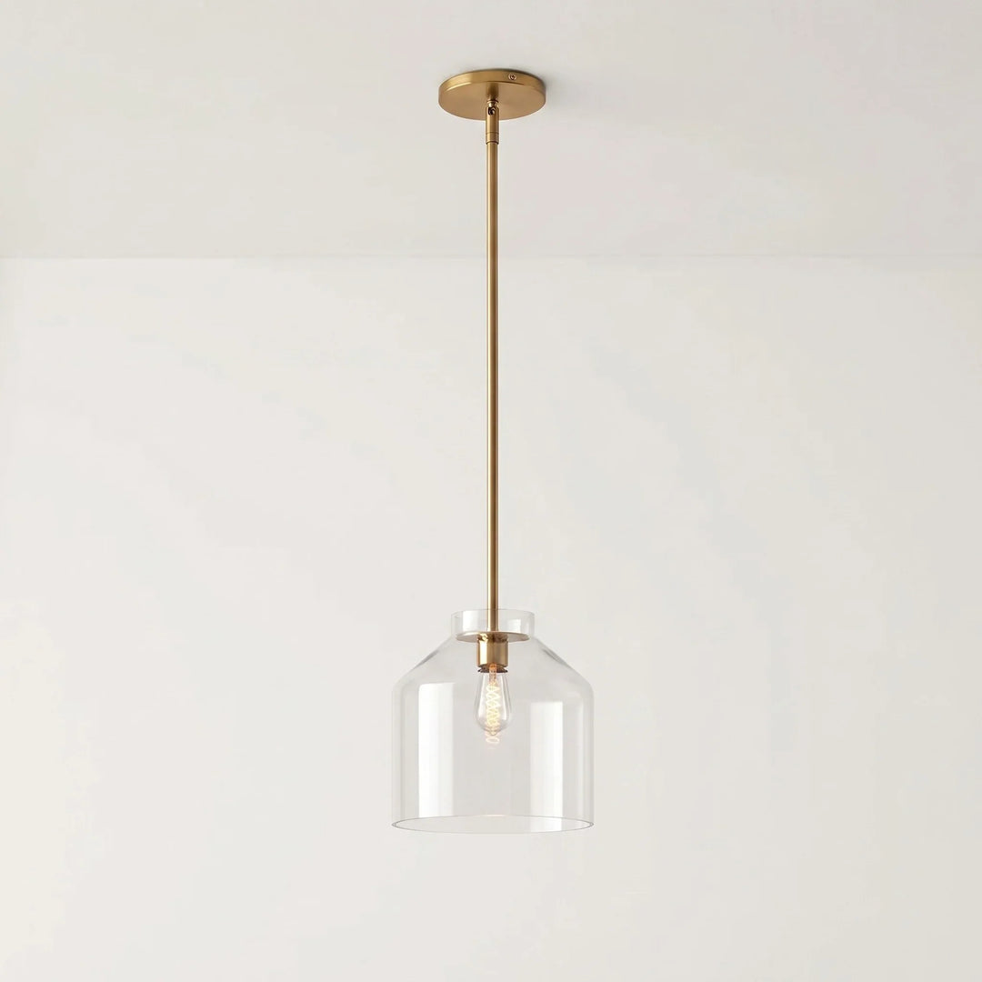 Nordic Matte Metal Pendant