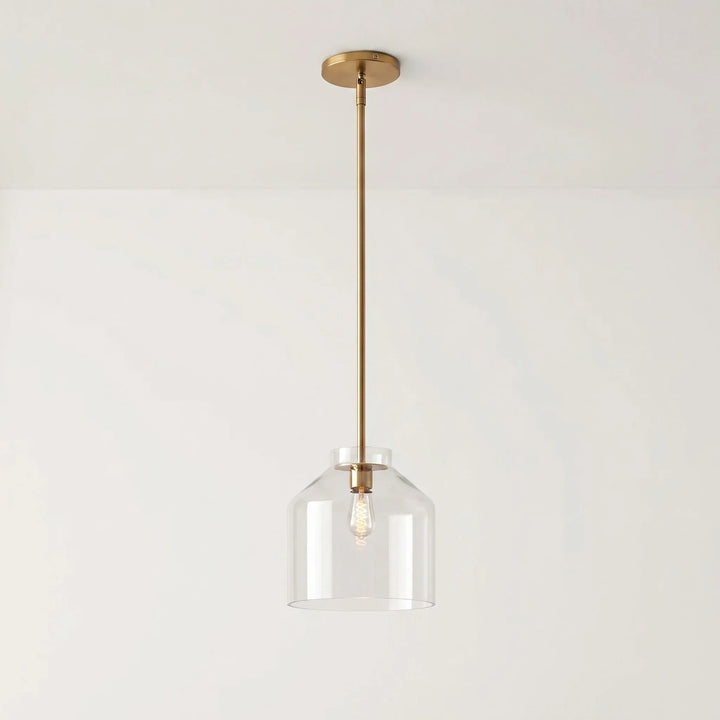 Nordic Matte Metal Pendant