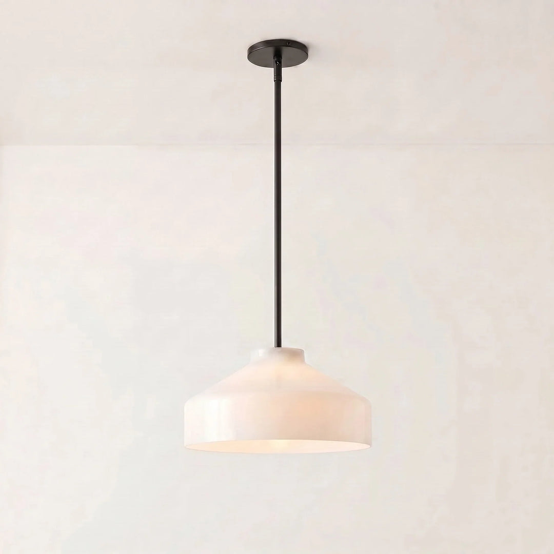 Nordic Matte Metal Pendant