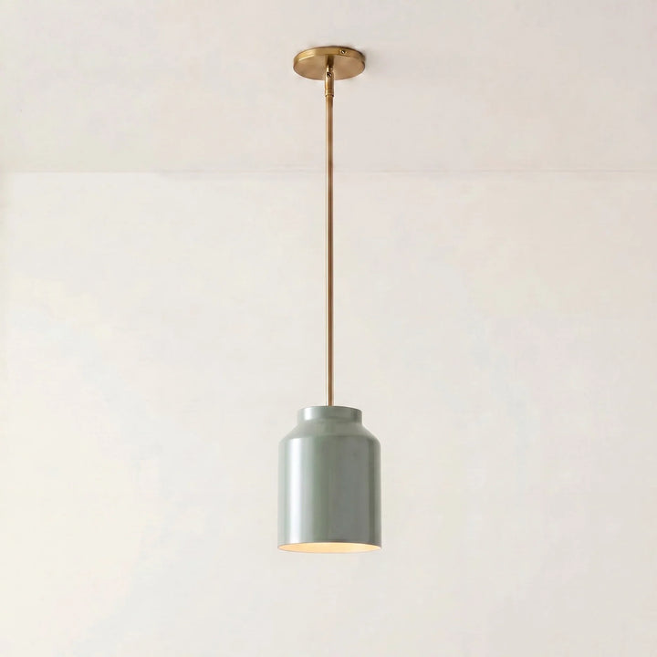 Nordic Matte Metal Pendant
