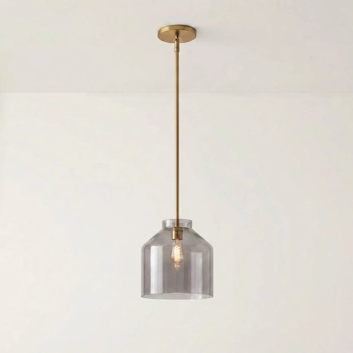 Nordic Matte Metal Pendant