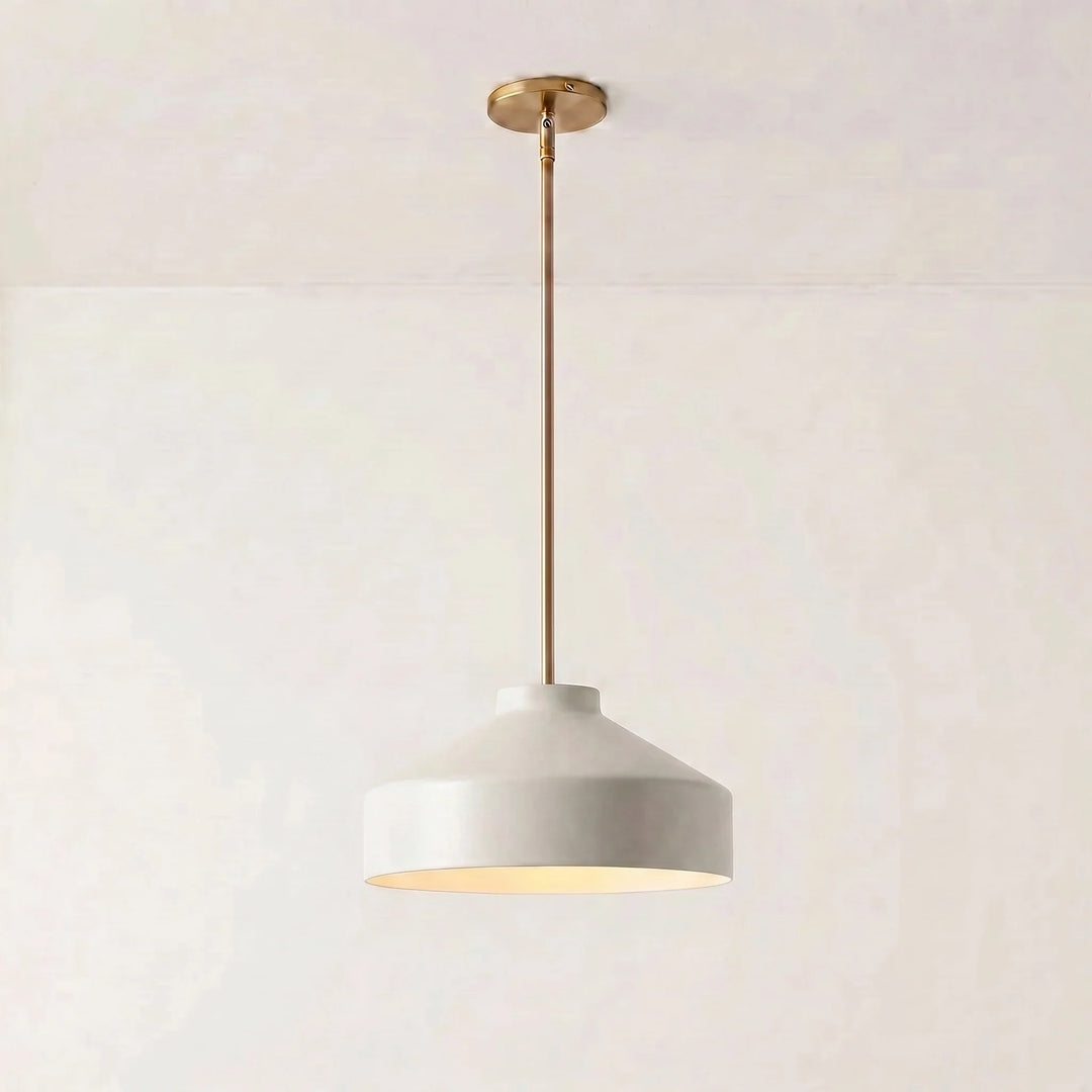 Nordic Matte Metal Pendant