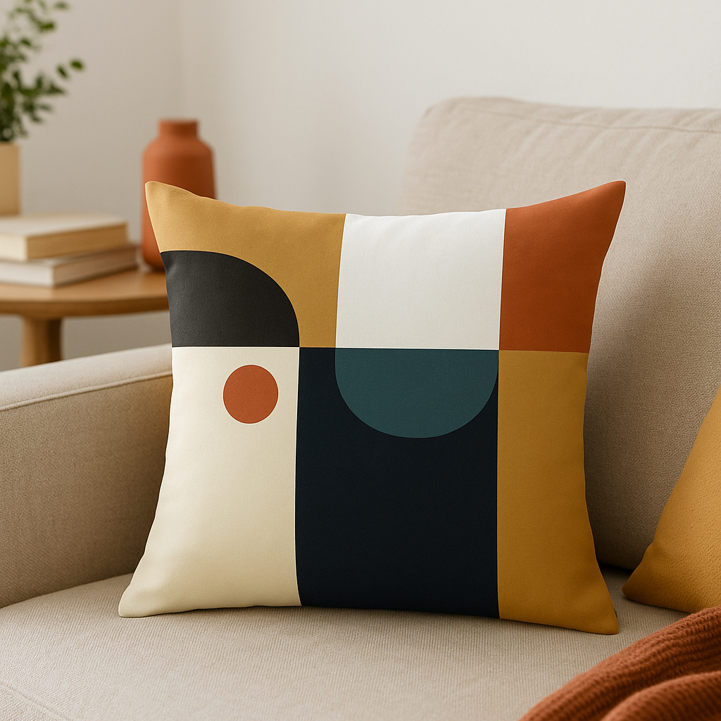 Nordic Abstract Cushion Cover 1