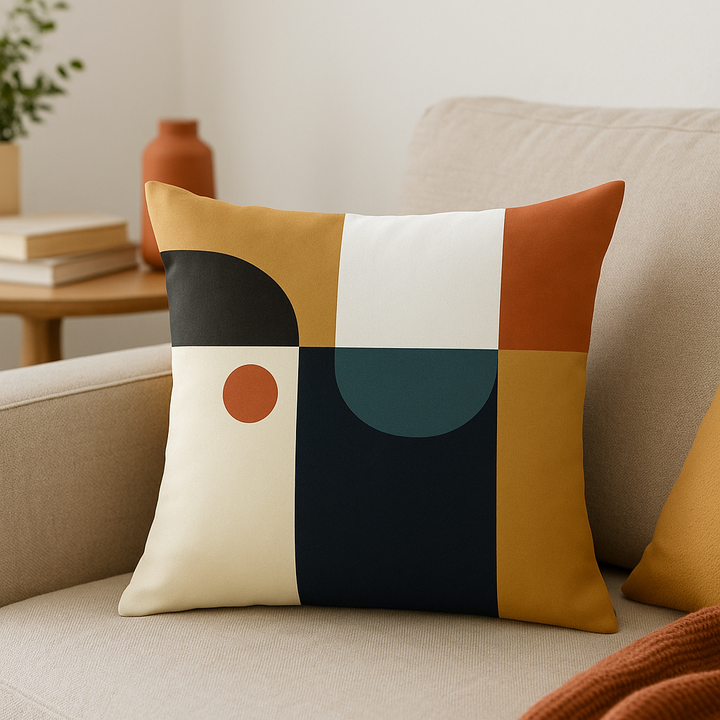Nordic Abstract Cushion Cover 1