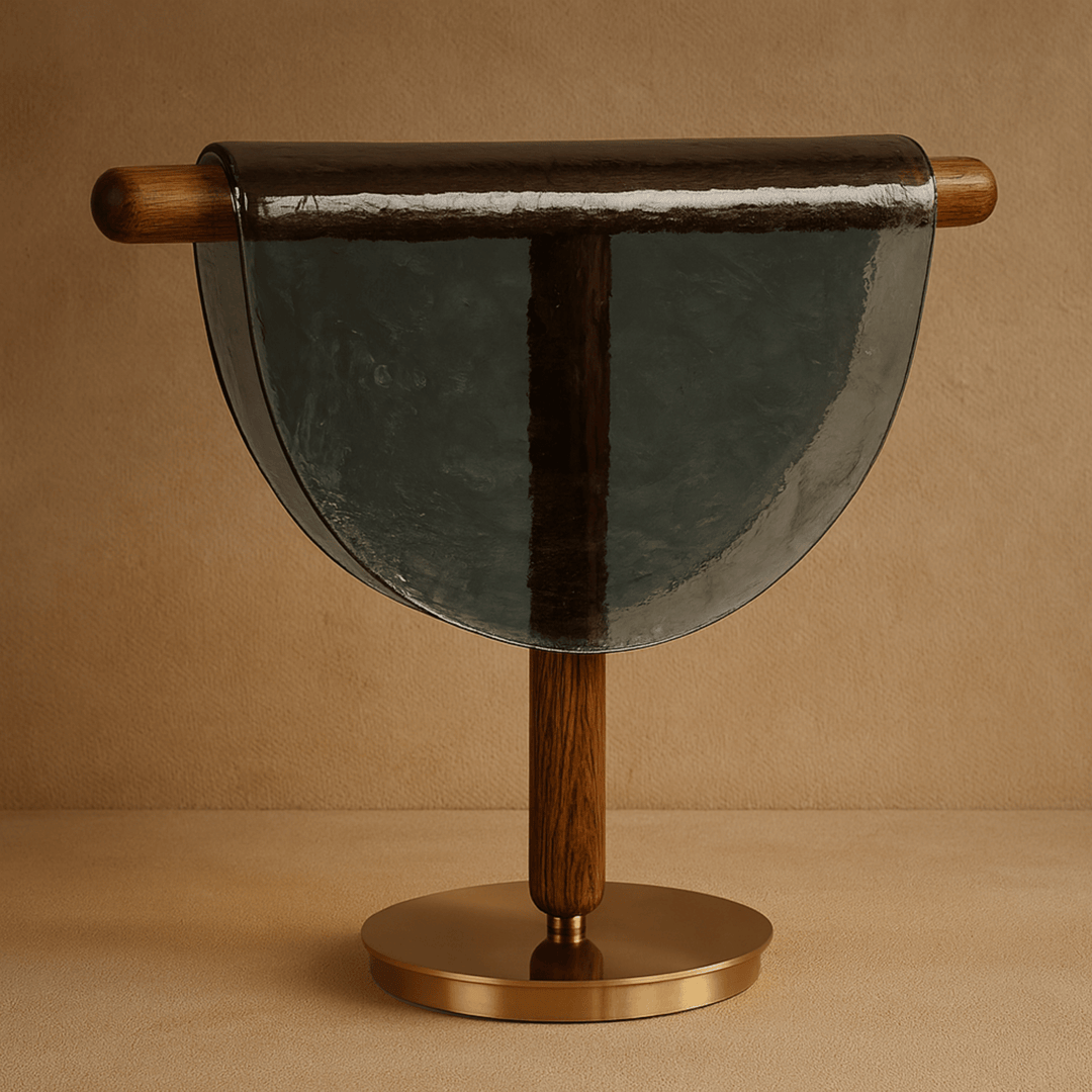 Nordic Amber Glass Table Lamp 4