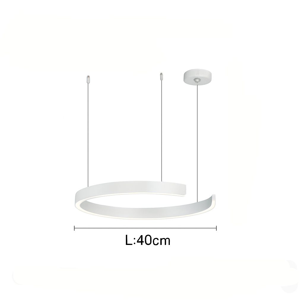 Nordic Black Pendant Light 10