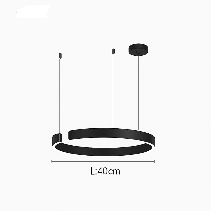 Nordic Black Pendant Light 7