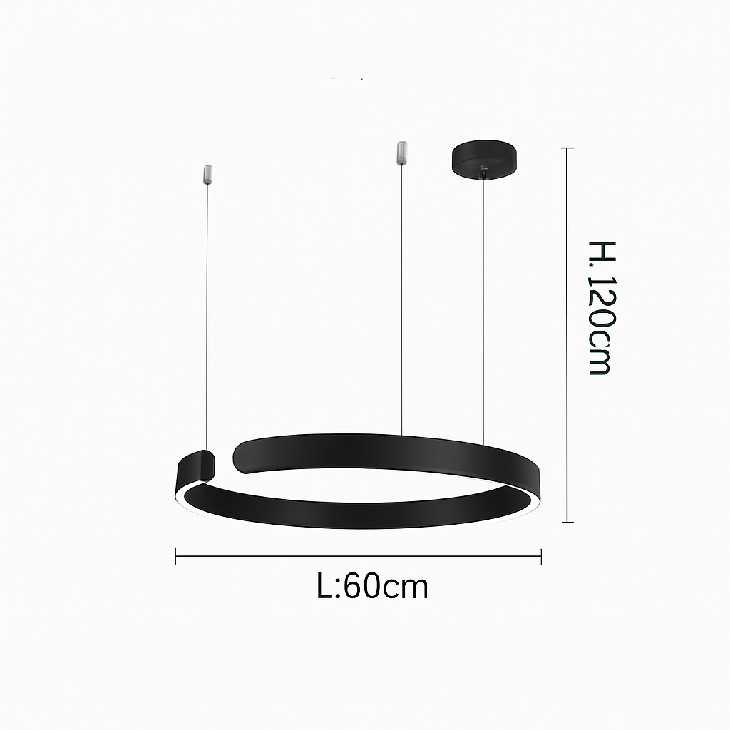 Nordic Black Pendant Light 8