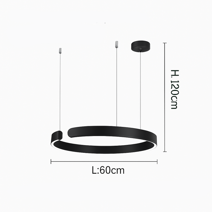 Nordic Black Pendant Light 8
