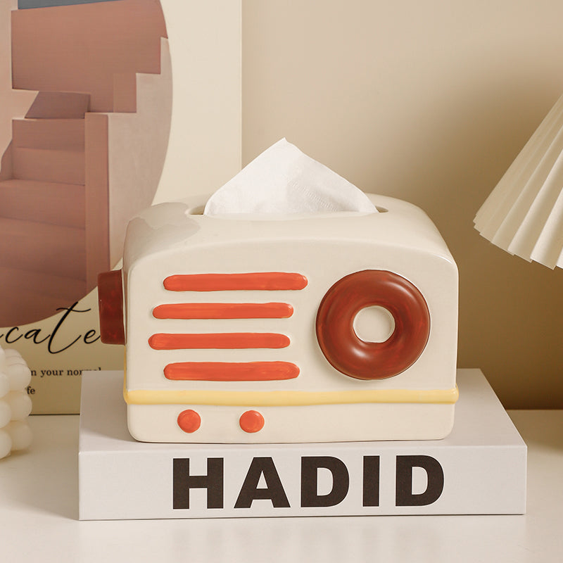 Nostalgic Ceramic Tissue Box 0