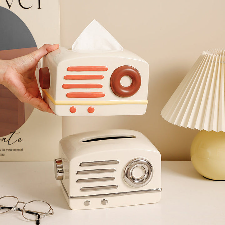 Nostalgic Ceramic Tissue Box 2