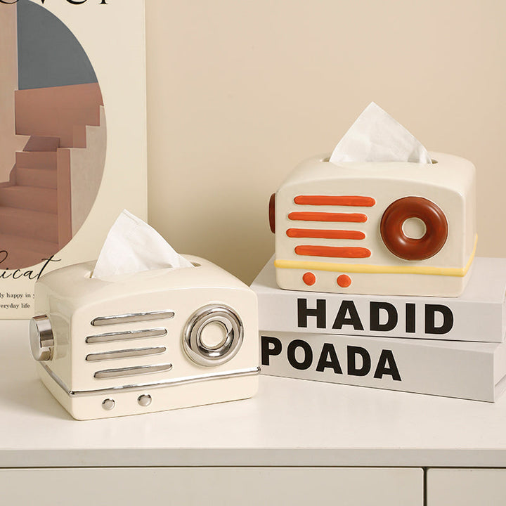 Nostalgic Ceramic Tissue Box 3