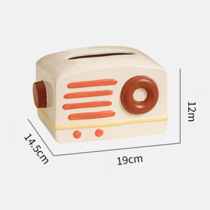 Nostalgic Ceramic Tissue Box 5
