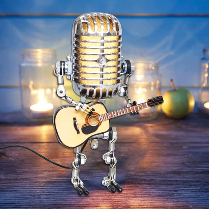 Nostalgic Metal LED Lamp 1