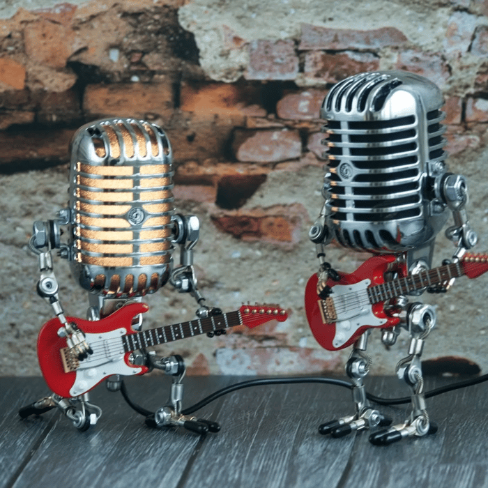 Nostalgic Metal LED Lamp 3