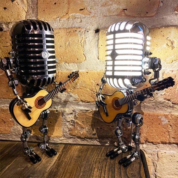 Nostalgic Metal LED Lamp 8