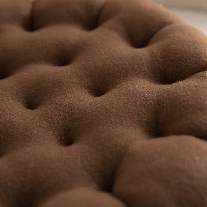 Sandwich Cookie Floor Pillow lifestyle on floor