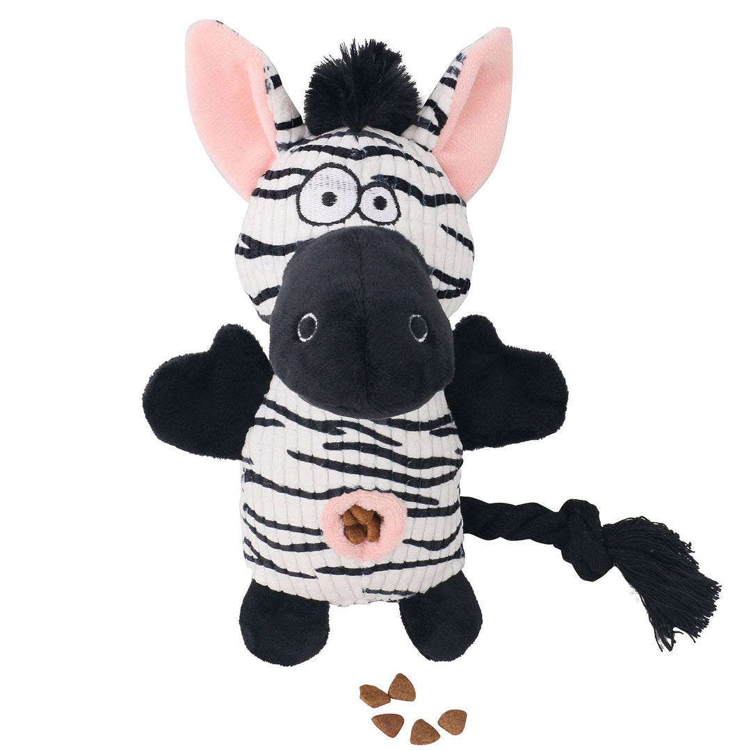 Velvet Plush Squeaker Chew Toy