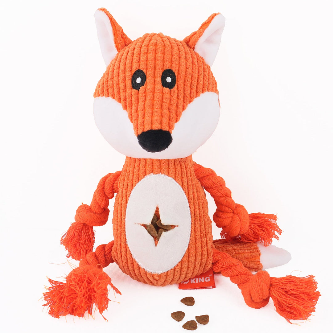 Denim Embroidered Chew Toy