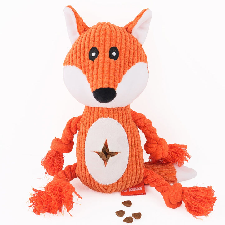 Denim Embroidered Chew Toy