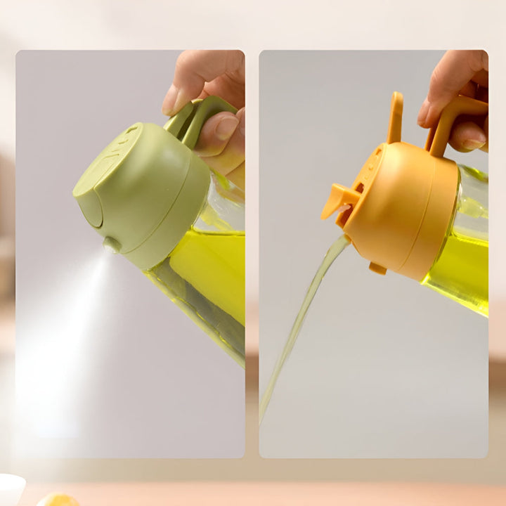 Refillable Glass Oil Sprayer refill detail