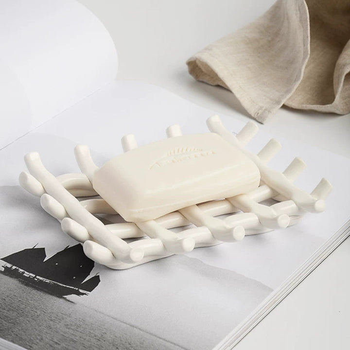 Organic Ceramic Soap Dish 0