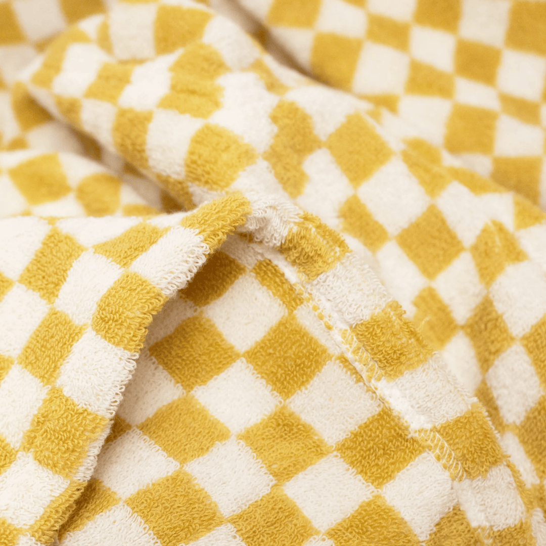 Organic Cotton Plaid Bathrobe 2