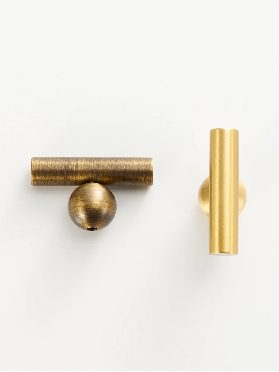 Brass Round Ball Cabinet Pull