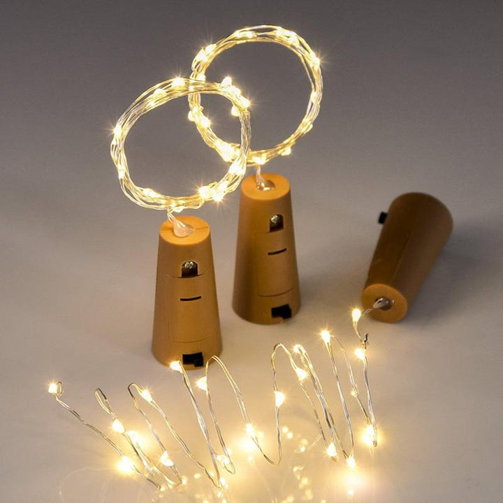 Mini LED Copper Wire Lights battery pack detail