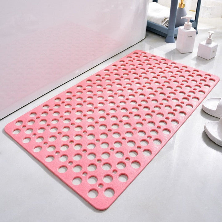Premium Non-Slip Antibacterial Shower Mat with Suction Cups for Safety & Hygiene