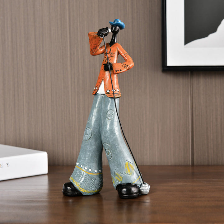 Playful Abstract Jazz Figurines 0