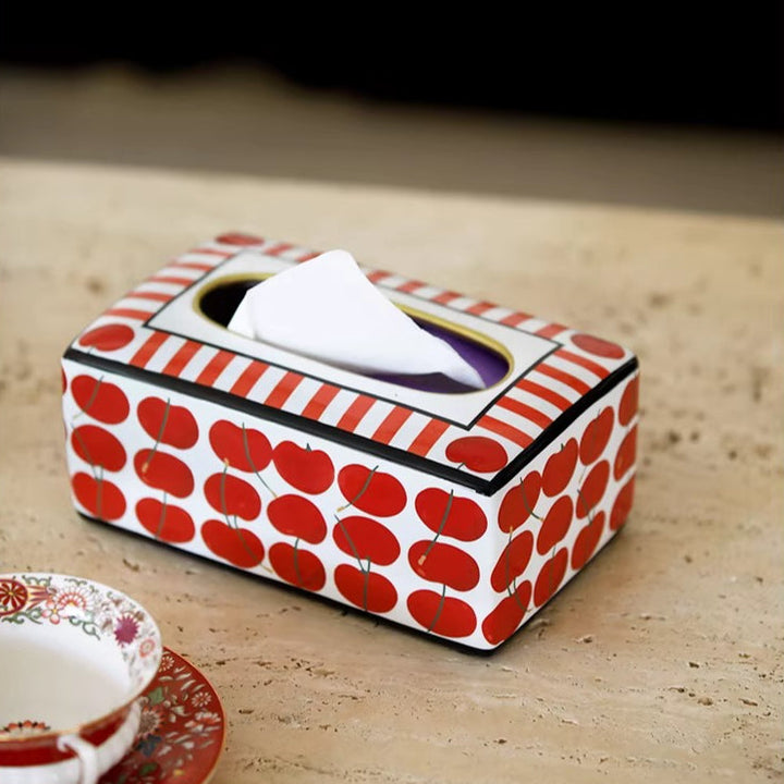 Playful Ceramic Tissue Box Cover 3