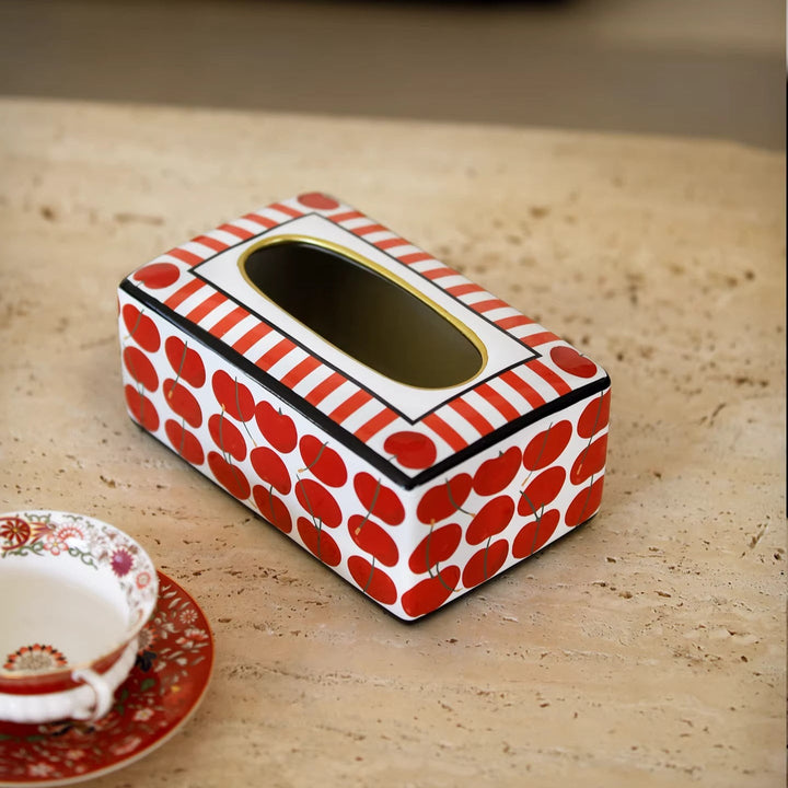 Playful Ceramic Tissue Box Cover 4